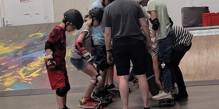Ça roule pour la MAF ! Initiation au skate et pique-nique