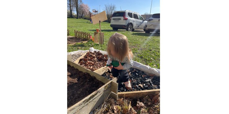Le projet potager porte ses fruits !