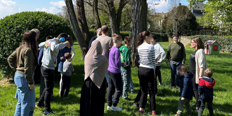 Jeux de sociétés et chasse aux oeufs pour la fête de Pâques à la MAF !