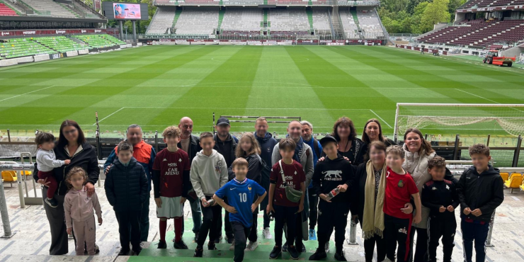 Une matinée 100% foot au Stade Saint-Symphorien !